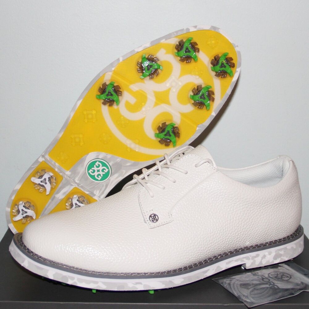 G/FORE Gallivanter G/Lock Leather Camo Golf Shoes Mens 12.5 Snow